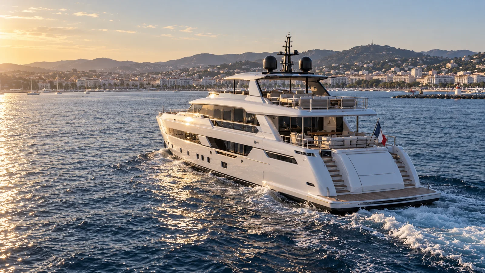 Luxury yacht charter in Cannes