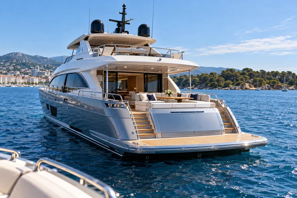 Luxury yachts for a Cannes charter