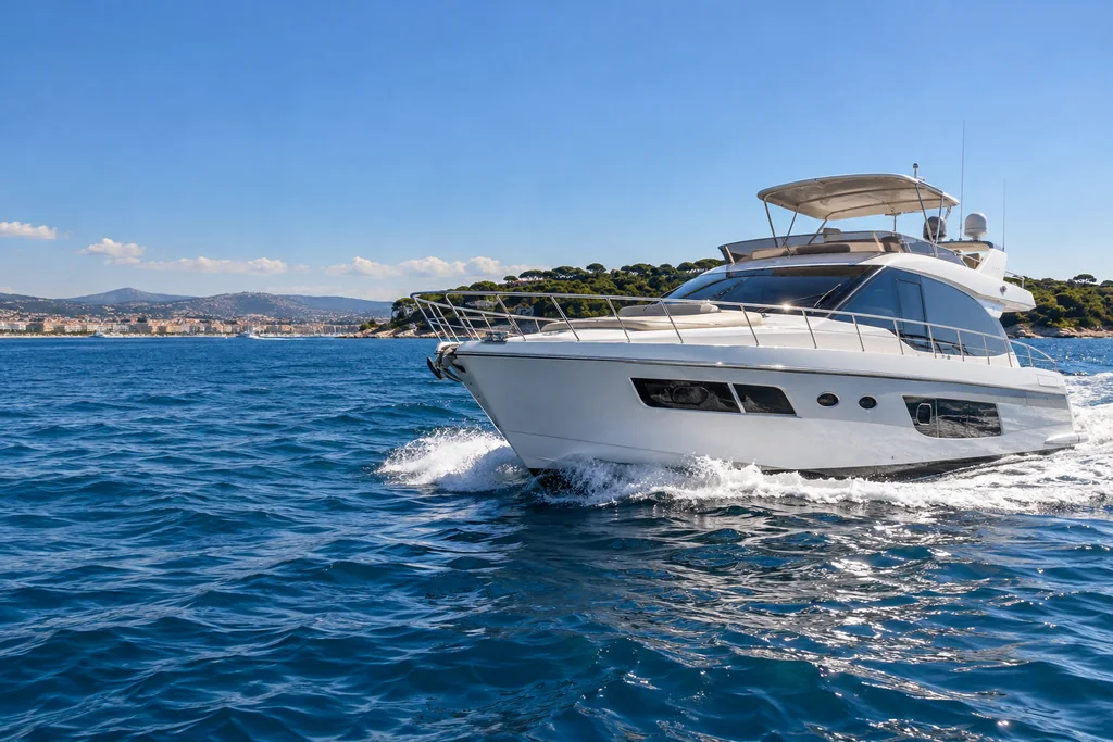Motor yacht charter in Cannes