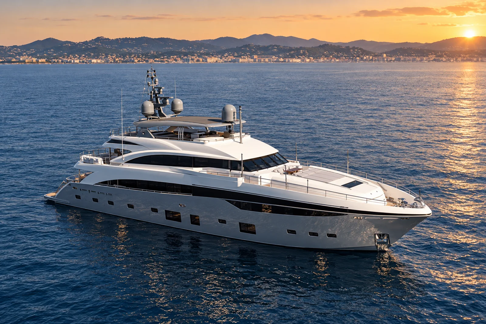 Princess 40M or comparable yacht