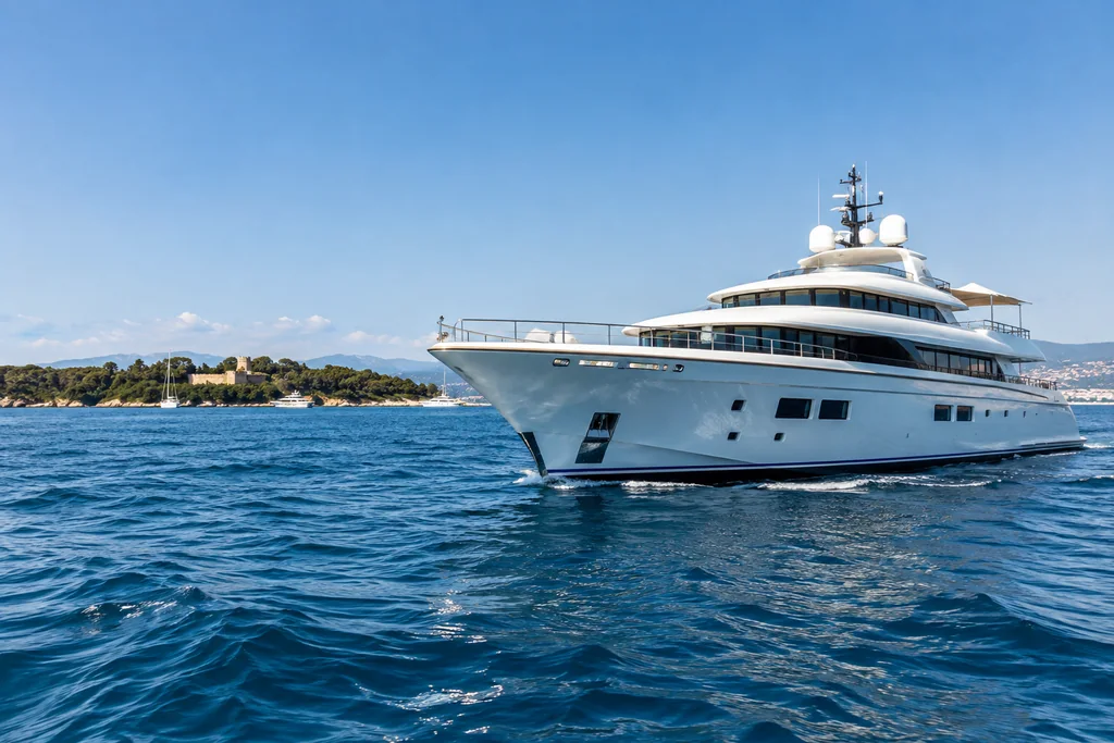 Recevoir ou séjourner sur un superyacht à Cannes